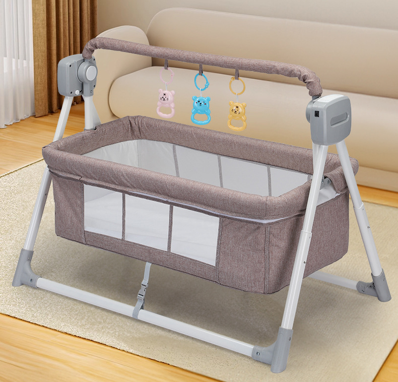 Tavalax Smart Cradle – išmanioji kūdikių supamoji lovytė su Bluetooth muzika ir nuotoliniu valdymu