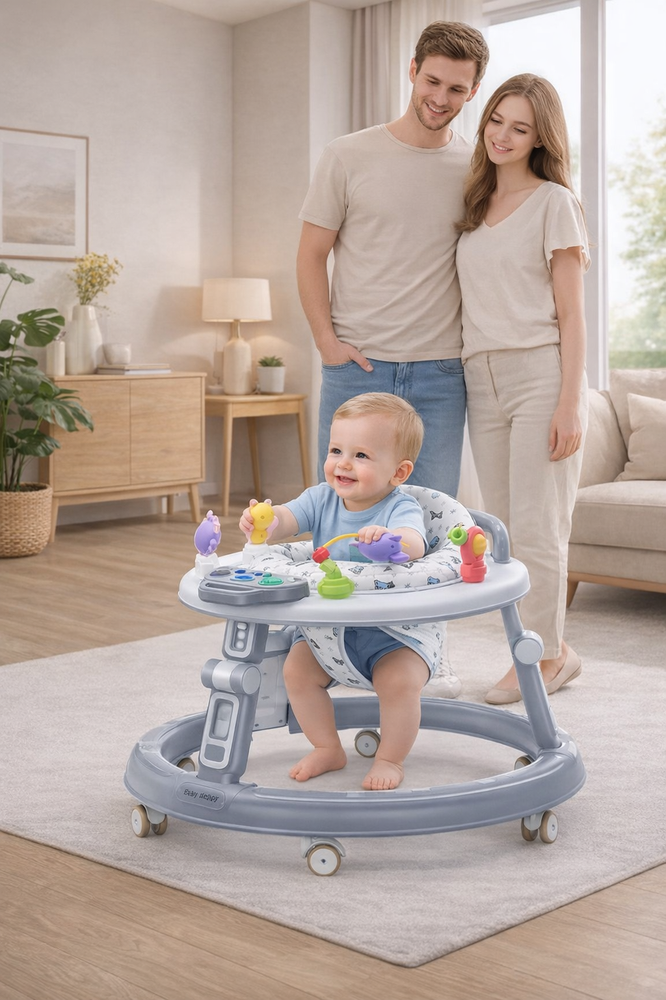 Vaikiška vaikštynė Tavalax Grow & Play 360°, interaktyvi