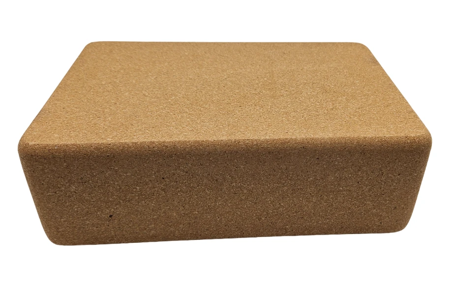 Kamštinis jogos blokas SANRO 22.5x15x7.5cm