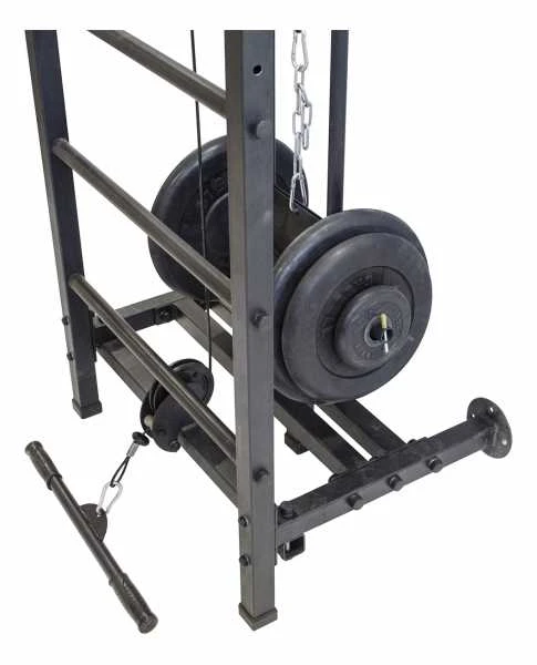 Sanro Sporto kompleksas-jėgos treniruoklis KRAFT SystemLight 3in1 FLEXTER juodas, 247x68,5cm