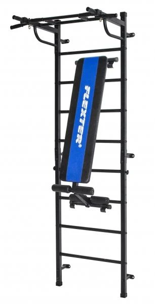 Sanro Suolelis FLEXTER gimnastikos sienelėms/sporto kompleksams, juodas, iki 100kg