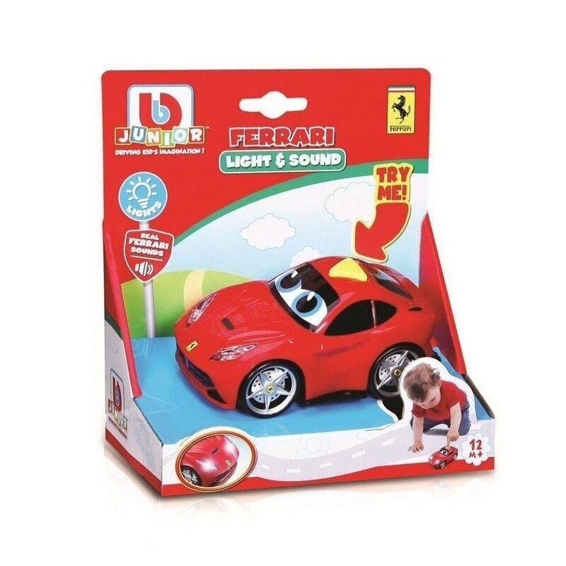 BB JUNIOR automobilis Ferrari Light & Sound, 16-81002