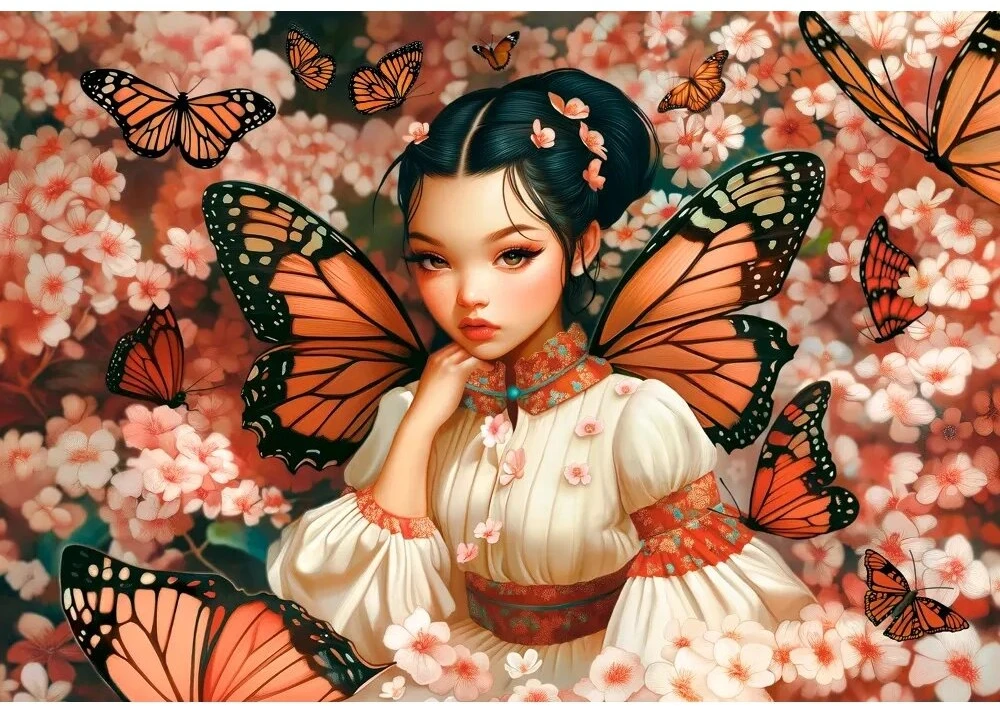 Castorland dėlionė Butterfly Princess 1000 det