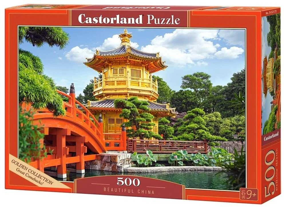 Castorland dėlionė China Garden, Hong Kong 500 det