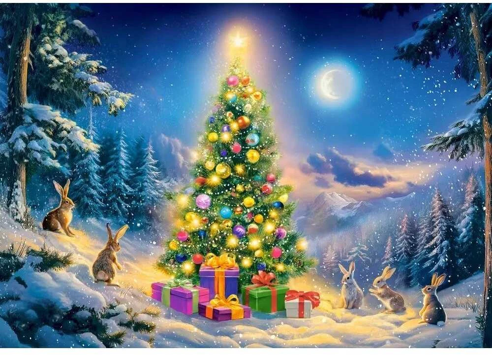 Castorland dėlionė Christmas Eve 500 det