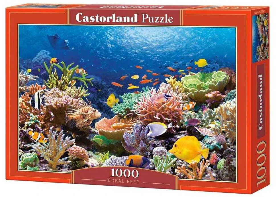 Castorland Dėlionė 1000 vnt. - Koralinio rifo žuvys
