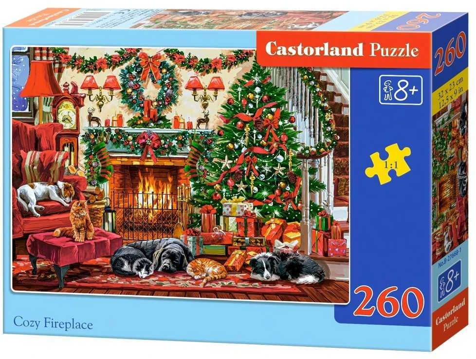 Castorland dėlionė Cozy Fireplace 260 det.