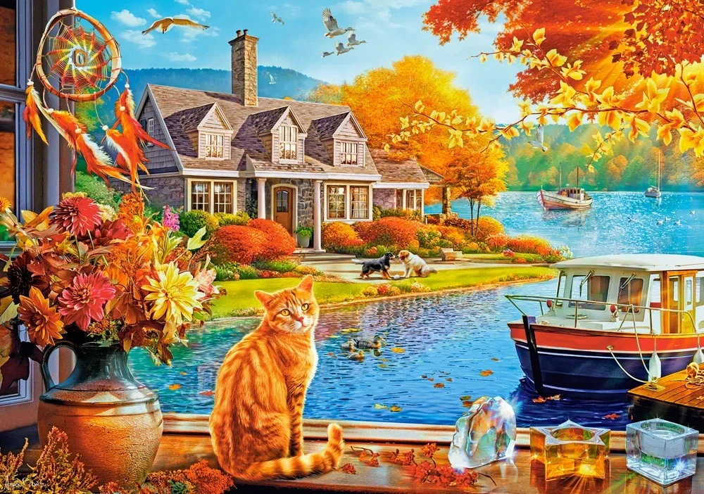 Castorland dėlionė Crisp Fall View 500 det