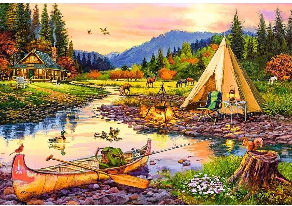 Castorland dėlionė Gold Creek 1000 det