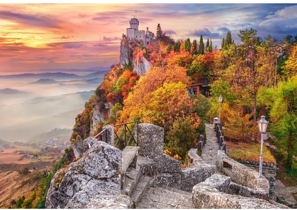 Castorland dėlionė Guaita Tower, San Marino 1000 det