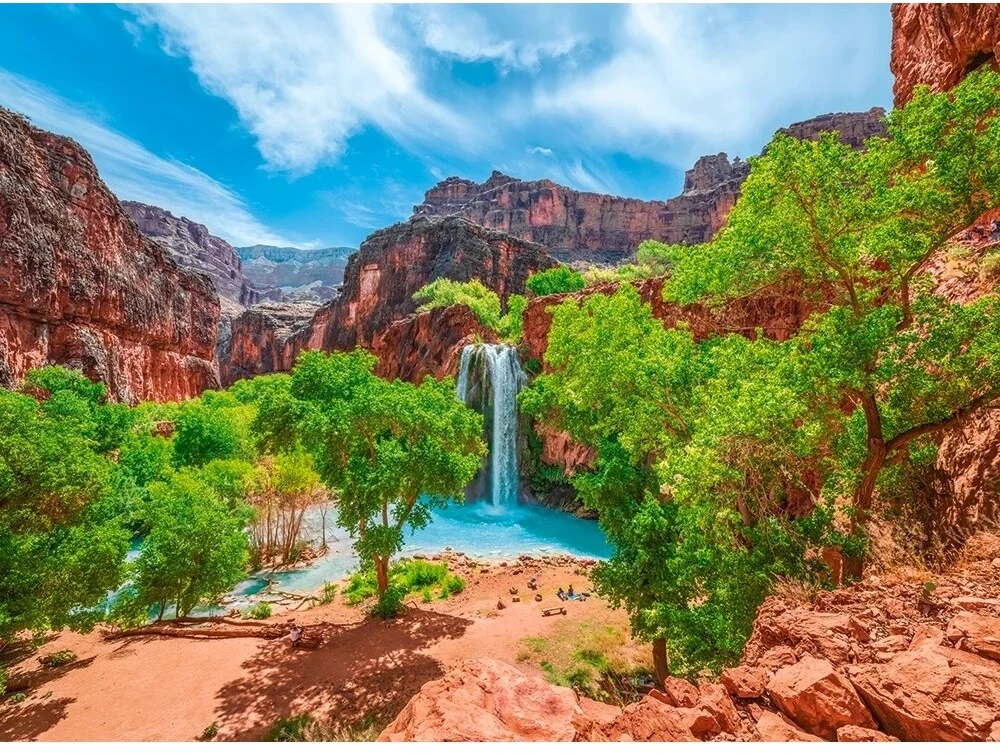 Castorland dėlionė Havasu Falls, Arizona, USA 2000 det