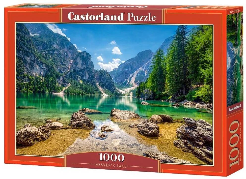 Castorland Dėlionė 1000 vnt. - Rojaus ežeras