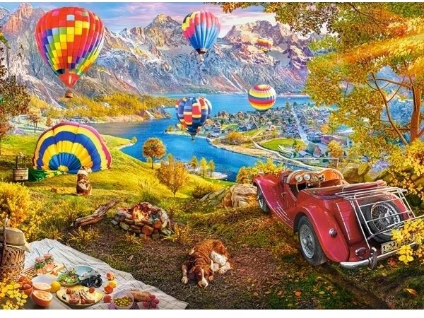 Castorland dėlionė Hot Air Balloon Valley 300 det