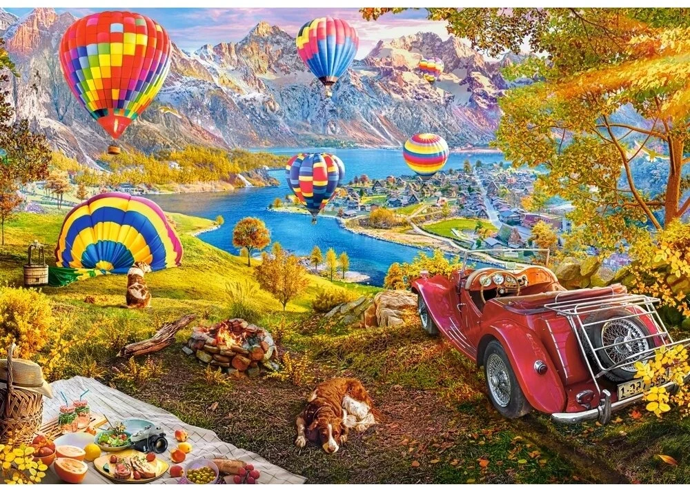 Castorland dėlionė Hot Air Balloon Valley 1000 det