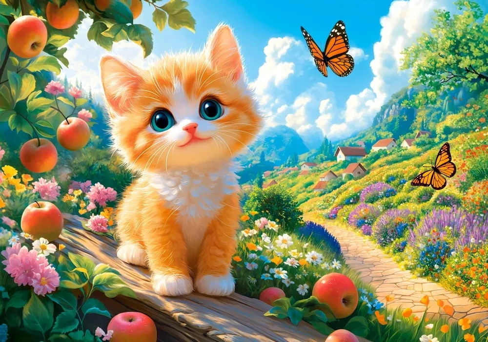 Castorland dėlionė Kitten's Walk 500 det