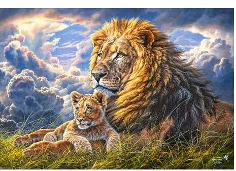 Castorland Dėlionė 1000 vnt. - Koks tėvas, toks ir sūnus