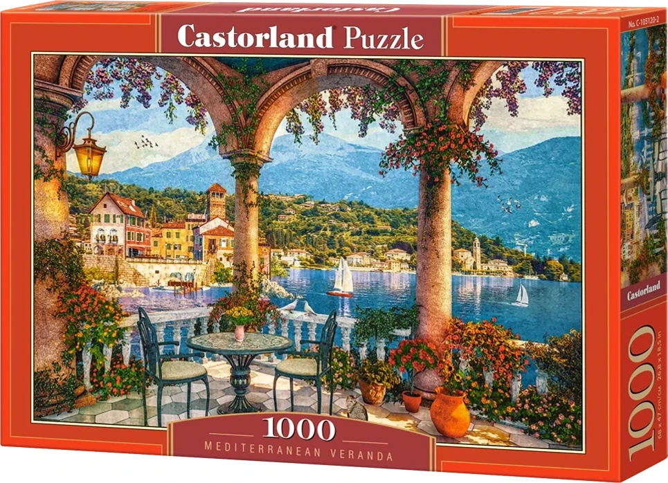 Castorland dėlionė Mediterranean Veranda 1000 det.