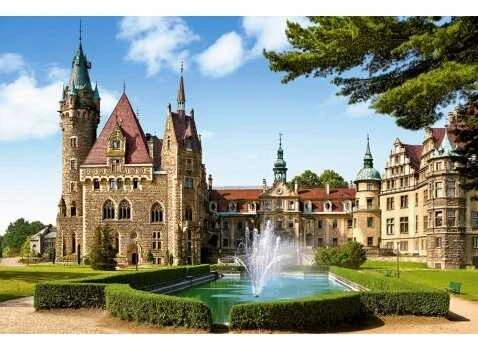 Castorland Dėlionė 1500 vnt. - Mosznos pilis, Lenkija