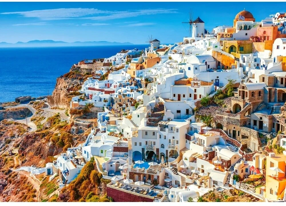 Castorland dėlionė Oia, Santorini Island, Greece 500 det