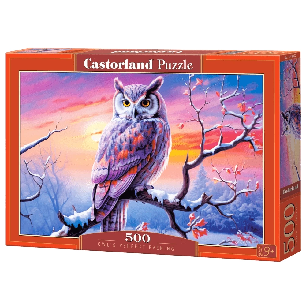 Castorland Dėlionė 500 vnt. - Pelėdos