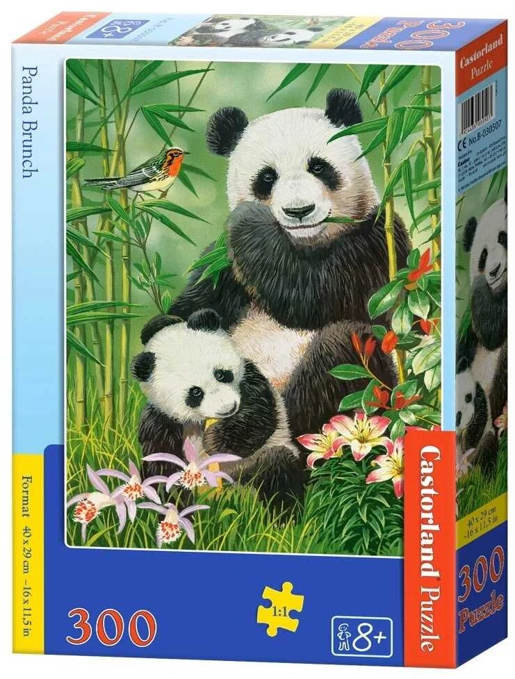 Castorland dėlionė Panda Brunch 300 det.