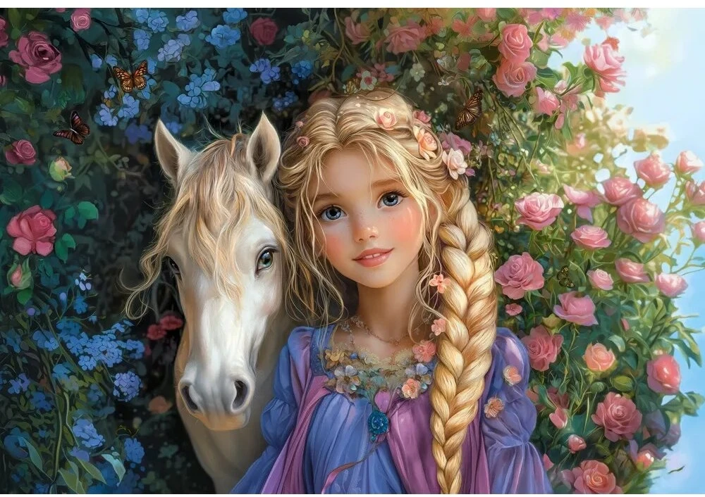 Castorland dėlionė Princess With A Horse 1500 det.