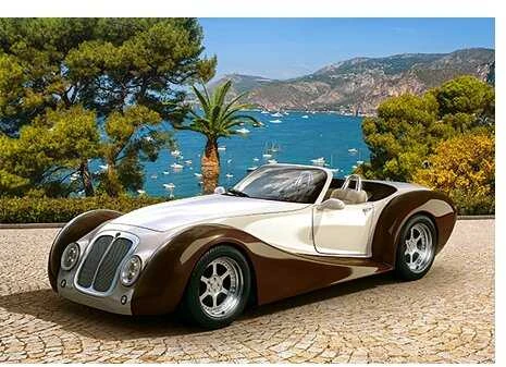 Castorland dėlionė ROADSTER IN RIVIERA 260 det.