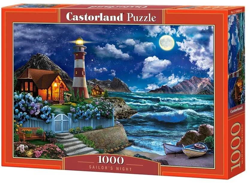 Castorland Dėlionė 1000 vnt. - Jūreivio naktis