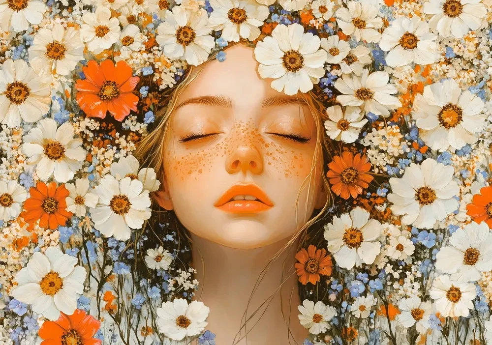 Castorland dėlionė Spring Girl 500 det
