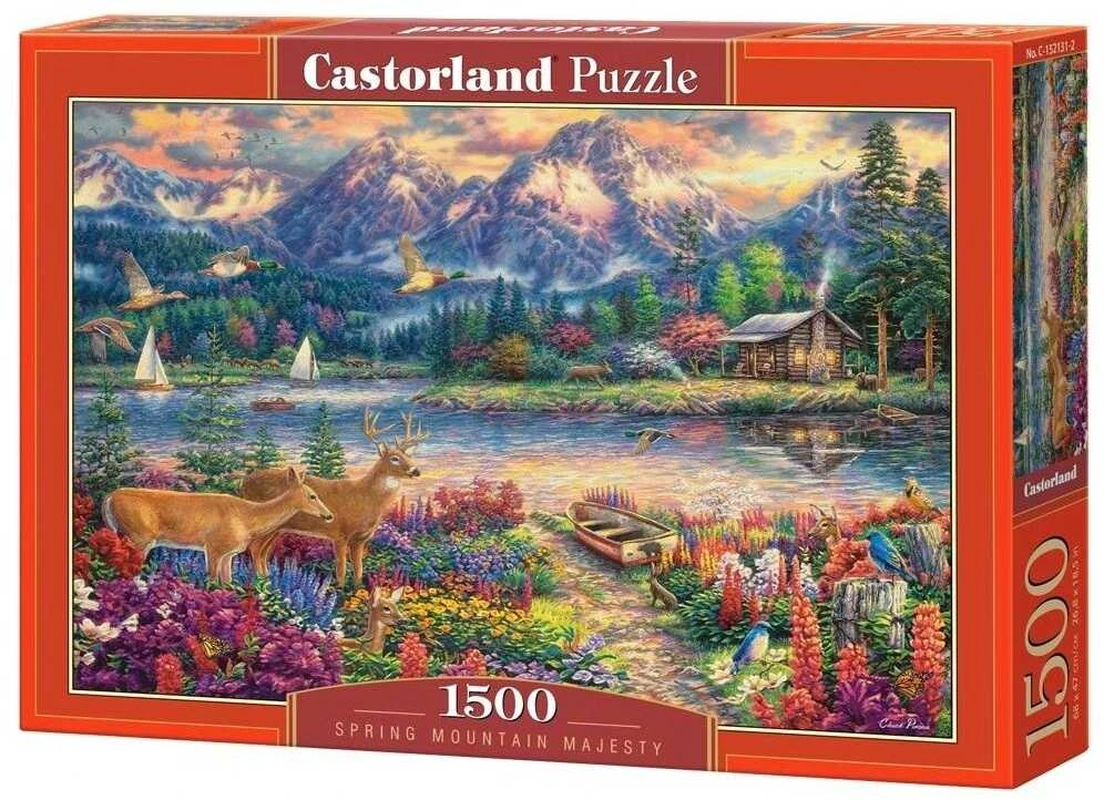Castorland Dėlionė 1500 vnt. - Pavasaris