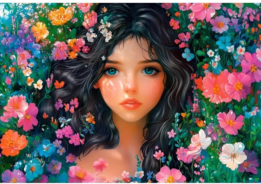 Castorland dėlionė Summer Girl 1000 det