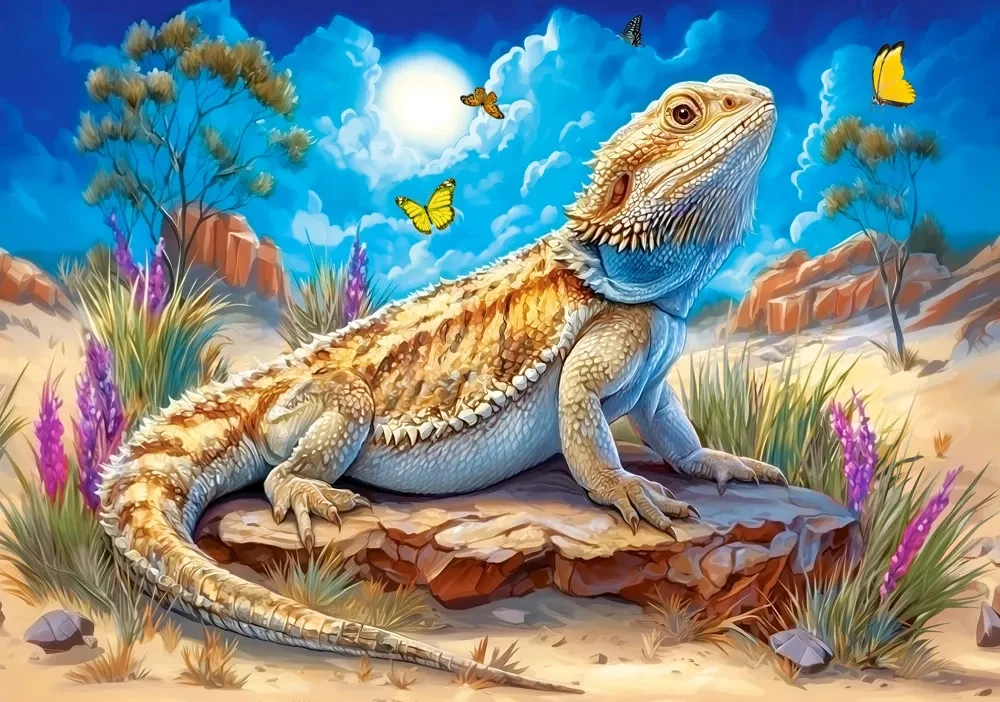 Castorland dėlionė The Lizard King 500 det