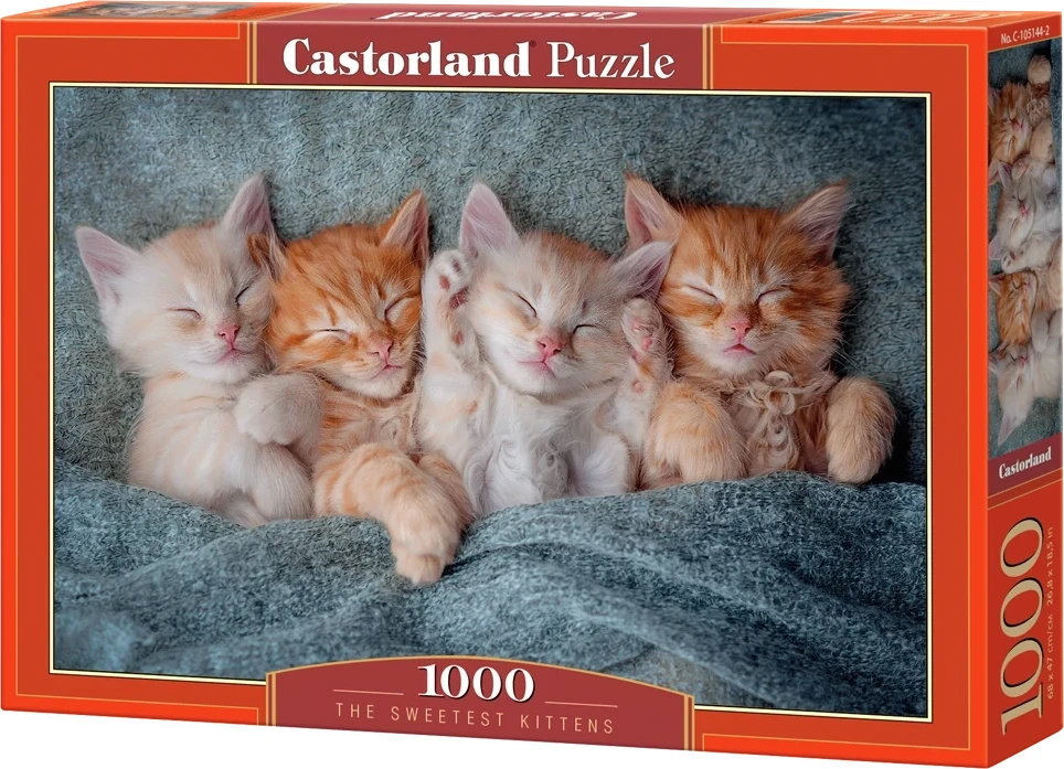 Castorland dėlionė The Sweetest Kittens 1000 det.