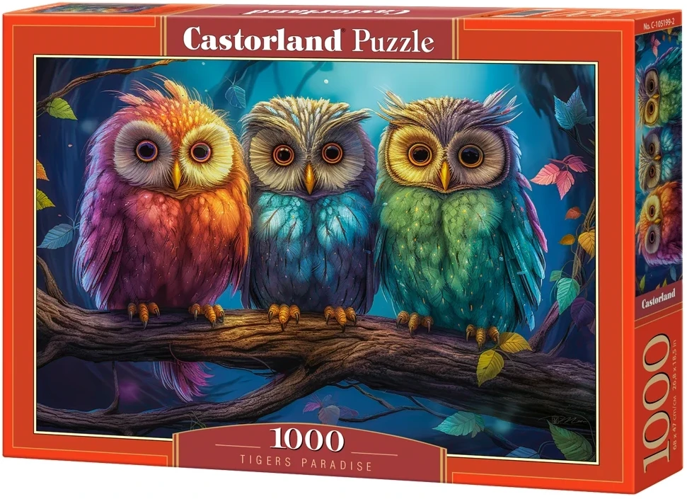 Castorland dėlionė Three Little Owls 1000 det.