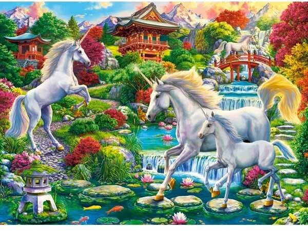 Castorland dėlionė Unicorn Garden 300 det.