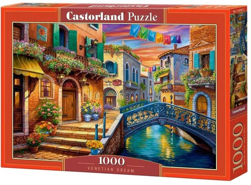 Castorland Dėlionė 1000 vnt. - Venecija aprašymas - Prekės nuotrauka