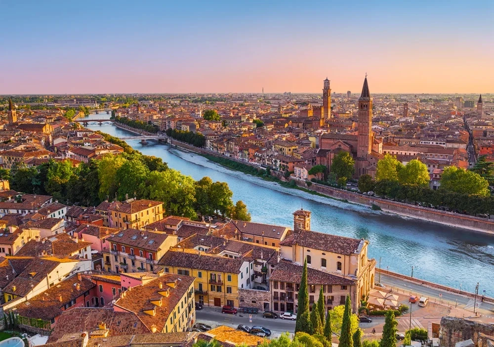 Castorland dėlionė Verona, Italy 500 det