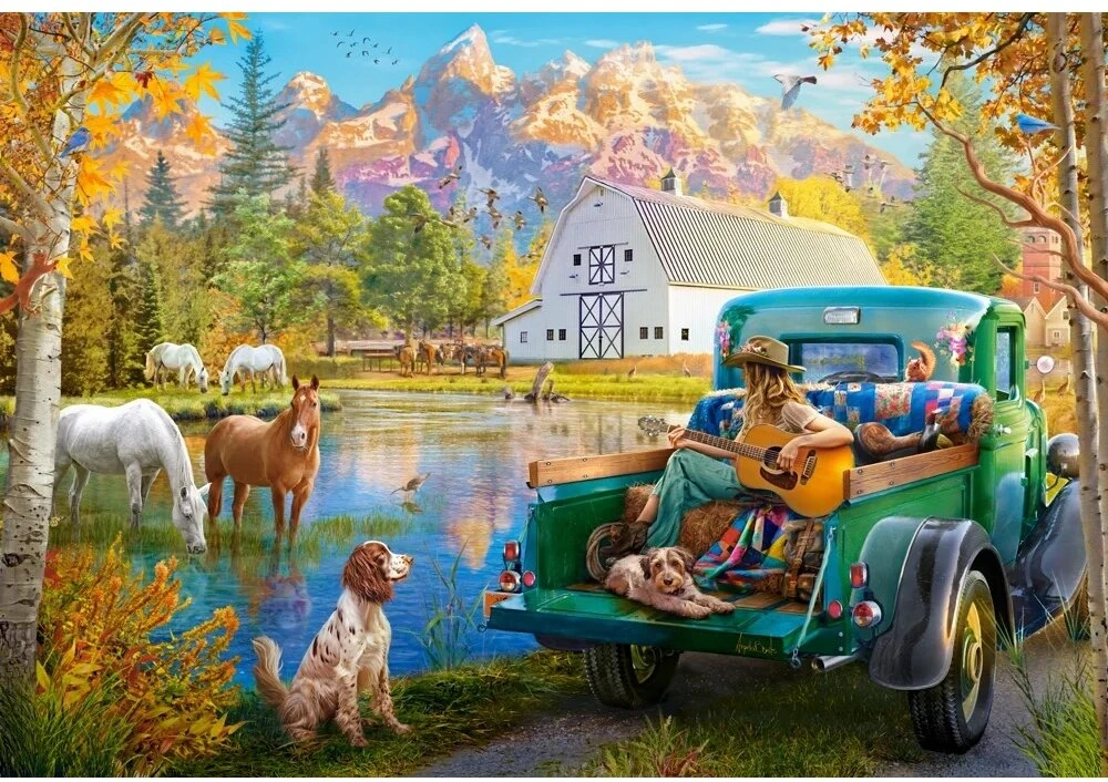 Castorland dėlionė Yellowstone 1500 det.
