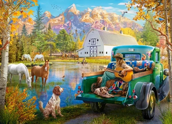 Castorland dėlionė Yellowstone 260 det