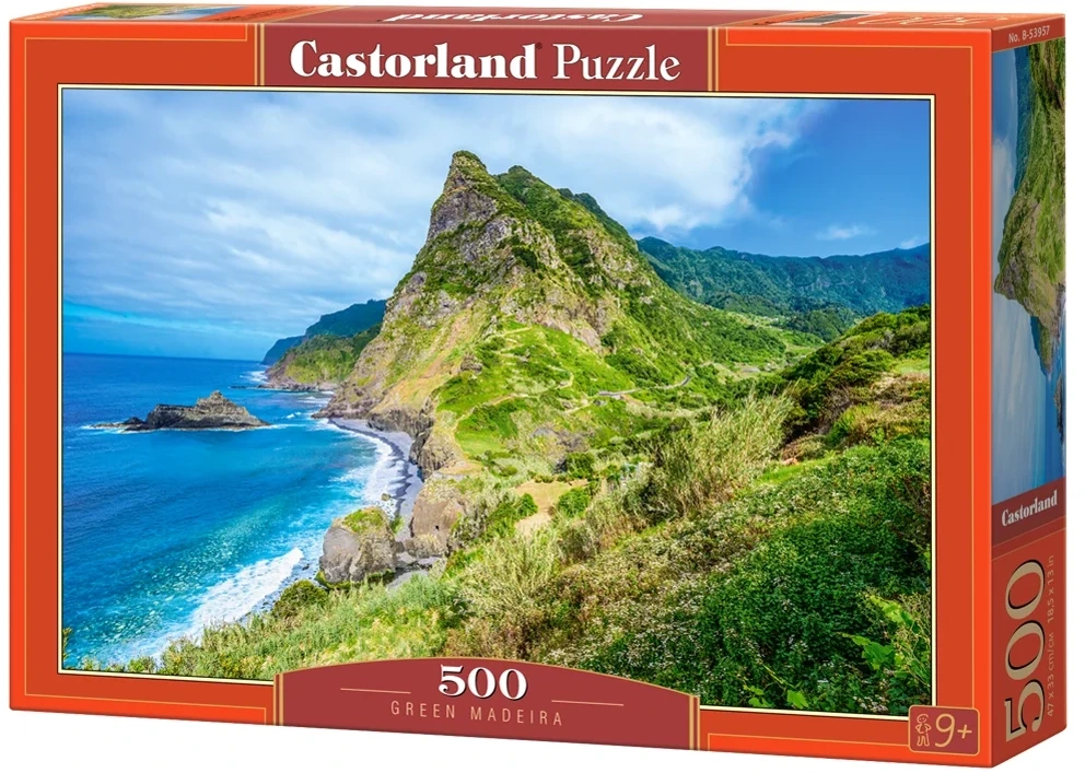 Castorland Dėlionė 500 vnt. - Madeira aprašymas - Prekės nuotrauka