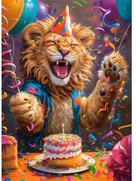 Castorland dėlionės Happy Birthday! 60 det.
