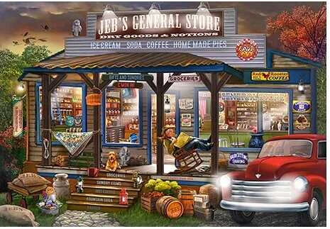 Dėlionė Castorland Dellionė Jeb'S General Store 1000 Det.