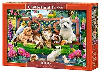 Castorland Dėlionė 1000 vnt. - Augintiniai parke