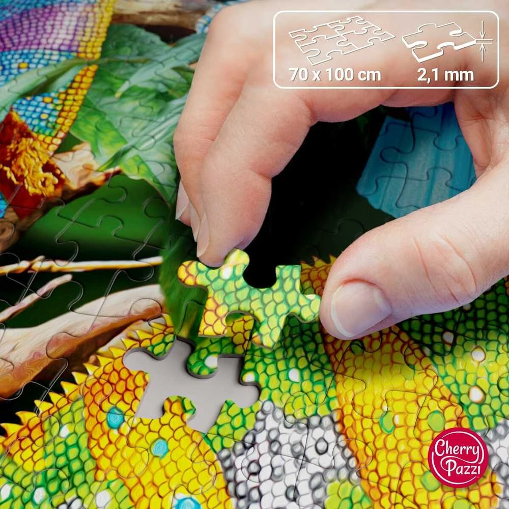 Cherry Pazzi CherryPazzi dėlionė Amazing Chameleonas 2000 det.