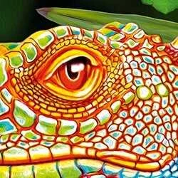 Cherry Pazzi CherryPazzi dėlionė Amazing Chameleonas 2000 det.