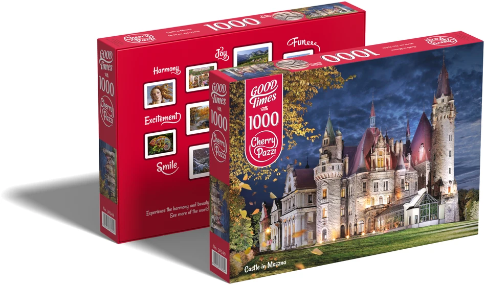 Cherry Pazzi CherryPazzi dėlionė Castle in Moszna 1000 det