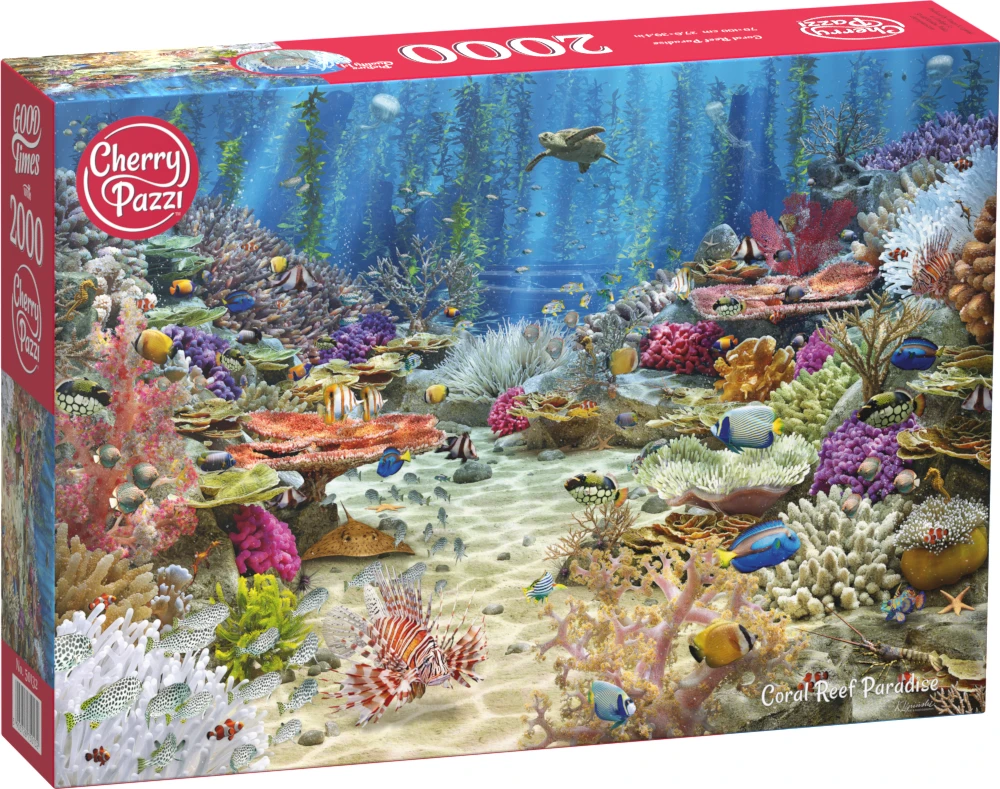 Cherry Pazzi CherryPazzi dėlionė Coral Reef Paradise 2000 det.