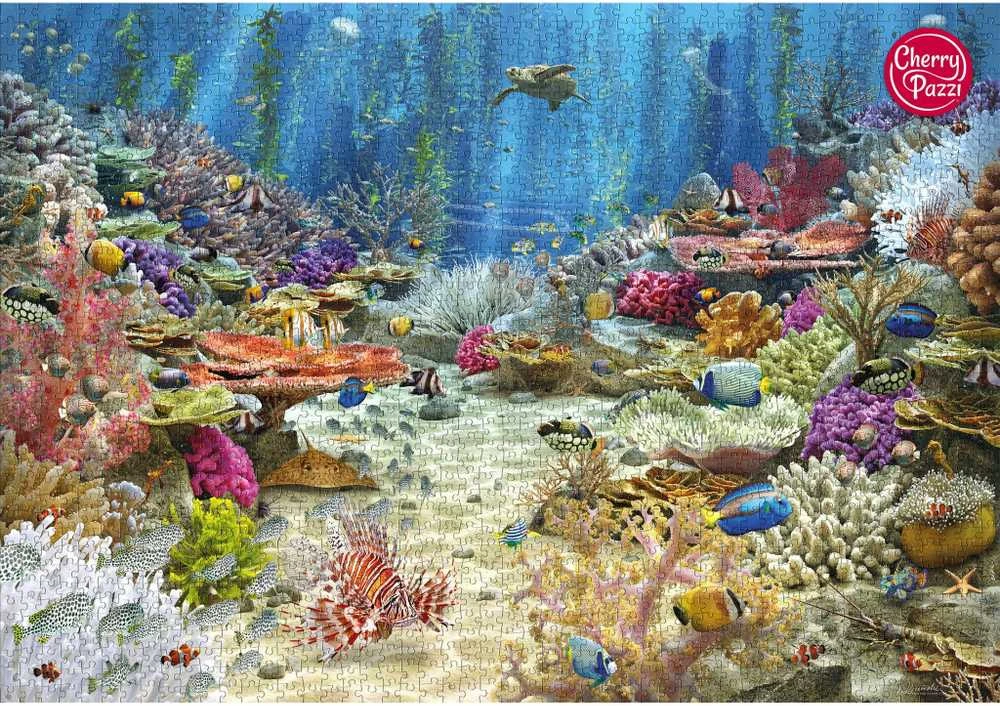 Cherry Pazzi CherryPazzi dėlionė Coral Reef Paradise 2000 det.