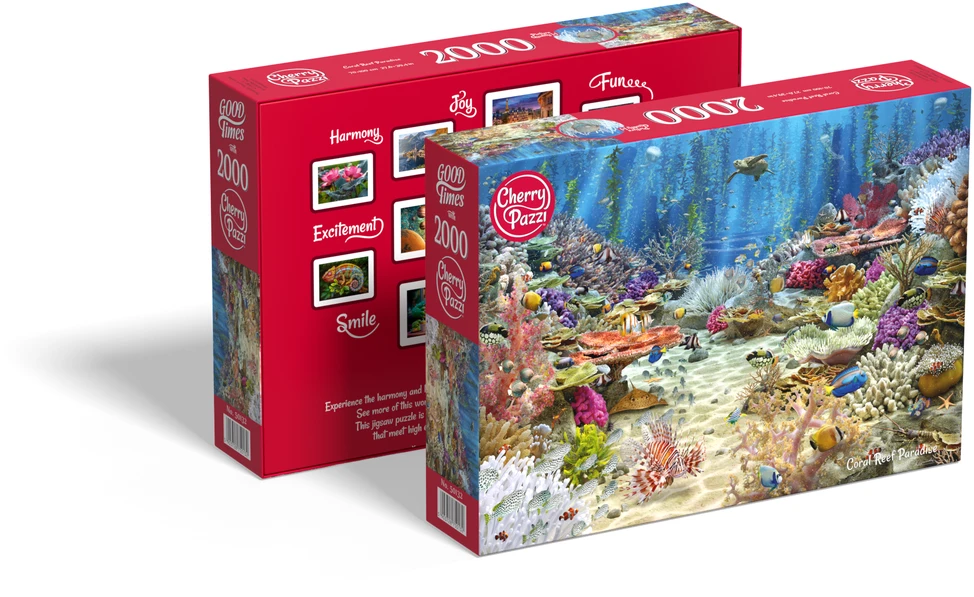 Cherry Pazzi CherryPazzi dėlionė Coral Reef Paradise 2000 det.