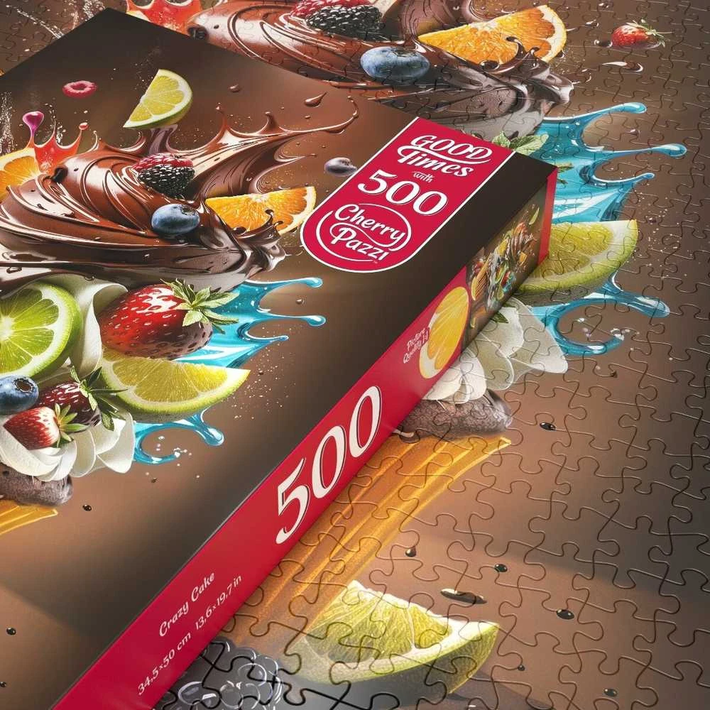 Cherry Pazzi CherryPazzi dėlionė Crazy Cake 500 det